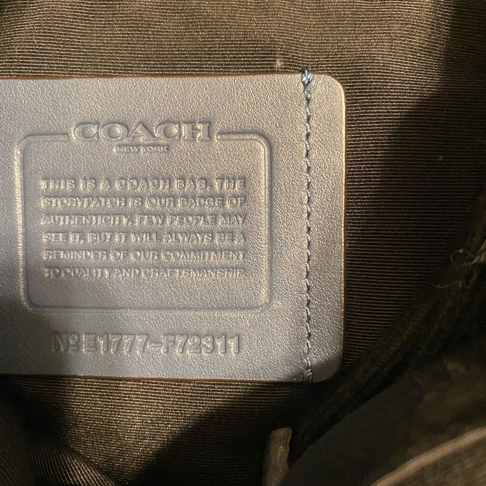 Coach Backpack - Picture 2 of 3